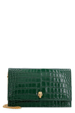 Load image into Gallery viewer, Skull printed leather crossbody bag