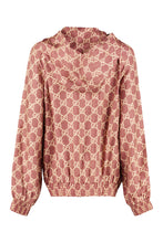 Load image into Gallery viewer, Full zip sweatshirt with side stripes