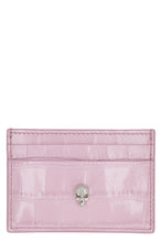 Load image into Gallery viewer, Skull leather card holder