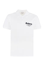 Load image into Gallery viewer, Cotton-piqué polo shirt