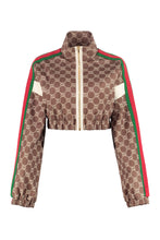 Load image into Gallery viewer, Techno fabric full-zip sweatshirt