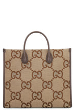 Load image into Gallery viewer, Jumbo GG fabric tote bag