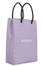 Load image into Gallery viewer, Croco-print leather bag