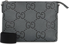 Load image into Gallery viewer, GG Media Leather clutch