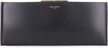 Load image into Gallery viewer, Midnight leather clutch