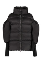 Load image into Gallery viewer, Hooded nylon down jacket