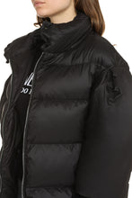 Load image into Gallery viewer, Hooded nylon down jacket