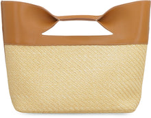 Load image into Gallery viewer, The Bow raffia bag