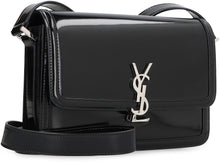 Load image into Gallery viewer, Solferino leather messenger bag