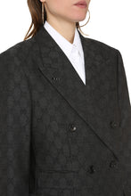 Load image into Gallery viewer, Double-breasted wool blazer