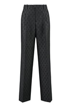 Load image into Gallery viewer, Wool wide-leg trousers