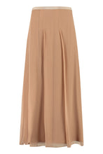 Load image into Gallery viewer, Silk midi skirt