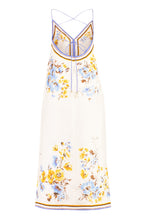 Load image into Gallery viewer, Halcyon Slip linen midi-dress