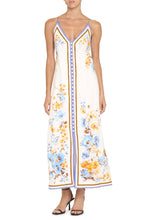 Load image into Gallery viewer, Halcyon Slip linen midi-dress
