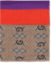 Load image into Gallery viewer, Wool jacquard scarf