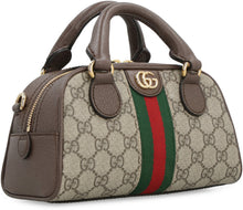 Load image into Gallery viewer, Ophidia coated fabric handbag