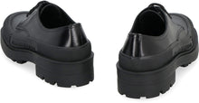Load image into Gallery viewer, Leather lace-up derby shoes