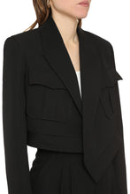 Load image into Gallery viewer, Wool-cotton blend blazer