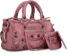 Load image into Gallery viewer, Le Cagole Mini Duffle leather bag
