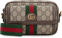 Load image into Gallery viewer, Ophidia GG supreme fabric mini shoulder-bag