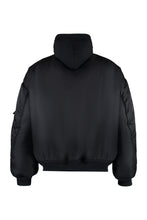 Load image into Gallery viewer, Zipped nylon bomber jacket