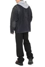 Load image into Gallery viewer, Hooded gabardine parka