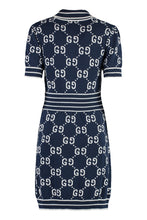 Load image into Gallery viewer, Jacquard knit mini-dress