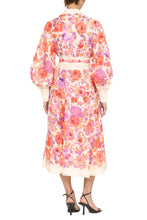 Load image into Gallery viewer, Raie Billow linen midi-dress