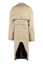 Load image into Gallery viewer, Cotton trench coat