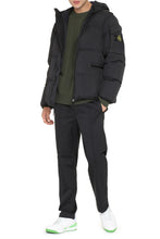 Load image into Gallery viewer, Hooded nylon down jacket
