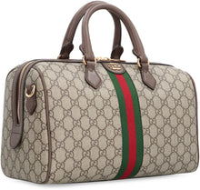 Load image into Gallery viewer, Ophidia GG supreme fabric handbag