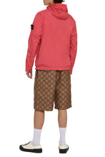 Load image into Gallery viewer, Hooded techno fabric raincoat