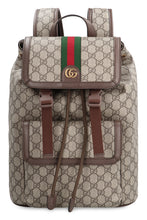 Load image into Gallery viewer, Ophidia GG supreme fabric backpack