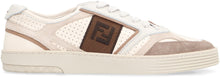 Load image into Gallery viewer, Fendi Step leather low-top sneakers