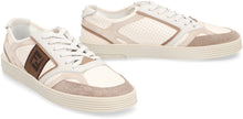 Load image into Gallery viewer, Fendi Step leather low-top sneakers
