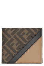 Load image into Gallery viewer, Fendi Diagonal flap-over wallet