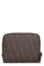 Load image into Gallery viewer, Coated canvas washbag