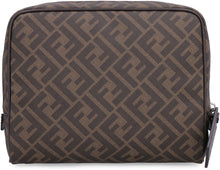 Load image into Gallery viewer, Coated canvas washbag