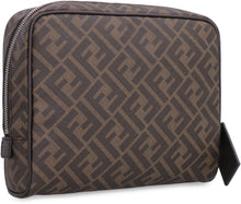 Load image into Gallery viewer, Coated canvas washbag