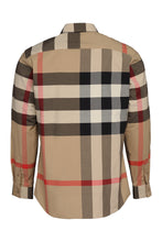 Load image into Gallery viewer, Check print cotton shirt