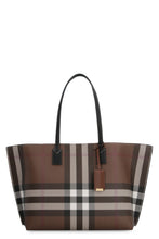 Load image into Gallery viewer, Tartan print tote