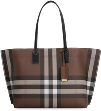 Load image into Gallery viewer, Tartan print tote