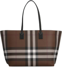 Load image into Gallery viewer, Tartan print tote