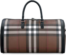 Load image into Gallery viewer, Coated canvas boston bag
