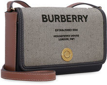 Load image into Gallery viewer, Mini Note fabric shoulder bag