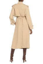 Load image into Gallery viewer, Long trench coat