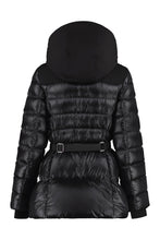 Load image into Gallery viewer, Hooded nylon down jacket