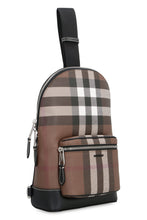 Load image into Gallery viewer, Horseferry print nylon backpack