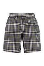 Load image into Gallery viewer, Checked swim shorts