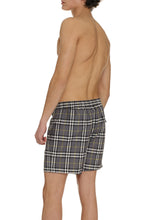 Load image into Gallery viewer, Checked swim shorts